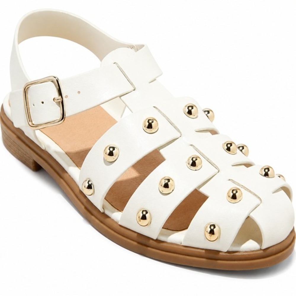 Universal Thread‎ Winnie Fisherman Sandals Off White Size 8.5 New With Tags